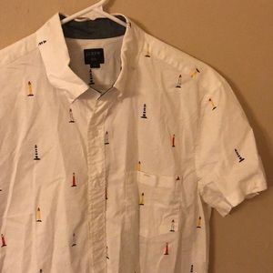 J. Crew shirt sleeve button up.